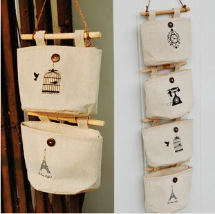 2017new Household Essential Supplies Cotton Tower Storage 6 2017new Household Essential Supplies Cotton Tower Storage 6 Pockets Bag Bags Hanging Wall Debris Multilayer