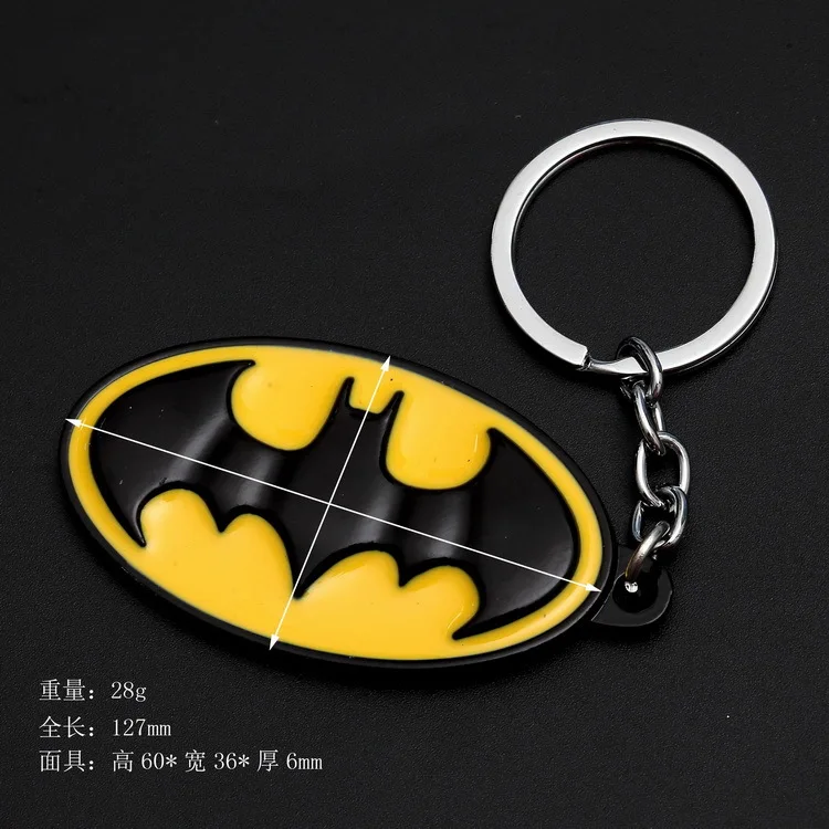 

New batman key chain batman logo key chain pendant