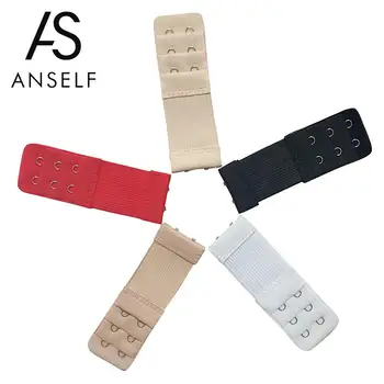 

2Pc Women Bra Extender 2 Hook 3 Row Bra Strap Extender Ladies Soft Bra Extension Strap Lengthened Underwear bra accessories HOT