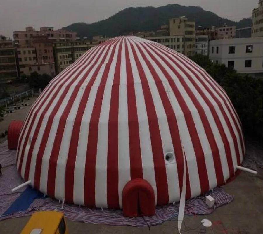عالية الجودة أكسفورد القماش خيمة كبيرة قابلة للنفخ الشمس المأوى للبيع