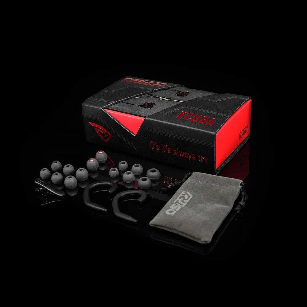 Ostry kc06a alta fidelidade profissional in-ear fones de ouvido de alto desempenho