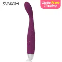 SVAKOM CICI Erotic Silicone G Spot Vibrator Flexible Massager Finger Vibrator Waterproof Rechargeable Dildo Sex Toys for Woman