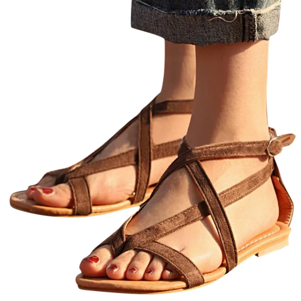 

2019 Fashion Sandals Women's cross-tied Platform Wedges Espadrille Rome Tie up Buckle Strap Sandals Platform Summer Shoes