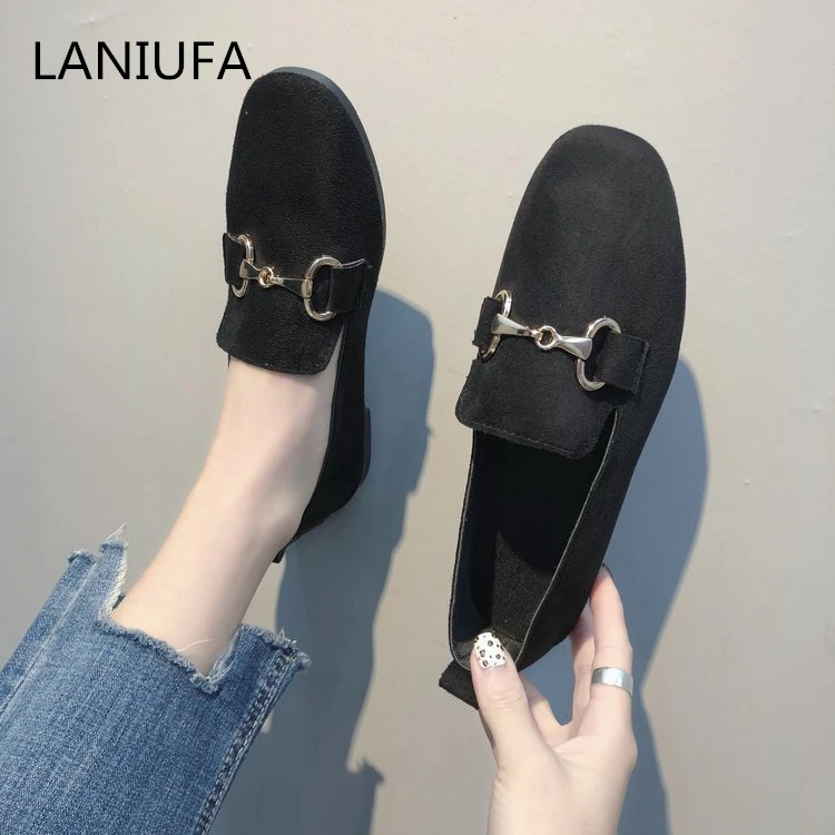 

Women Casual Flats Boat shoes New women Ladies Comfortable Loafers Shallow Slip on Flats dancing Ballet shoes zapatos mujer #108