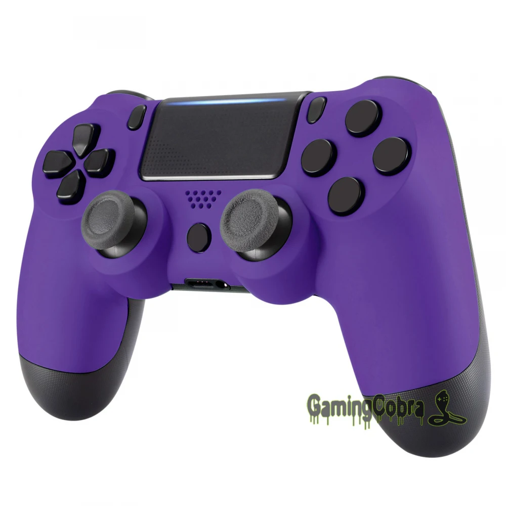 Фиолетовый Soft Touch верхняя Корпус оболочки запасная часть для PS4 Pro PS4 тонкий контроллер JDM-040 JDM-050 JDM-055# SP4FX05
