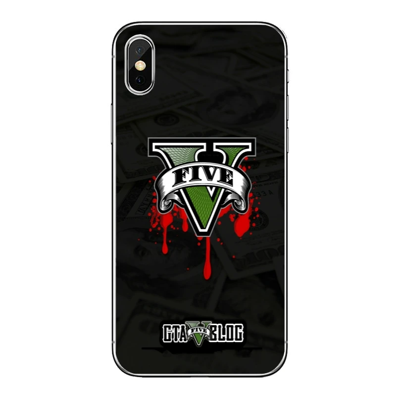 GTA 5 Grand Theft мультфильм для Samsung Galaxy J8 J6 J5 J4 J3 J2 Plus Prime pro 2016 2017 2018 чехол мягкий телефона