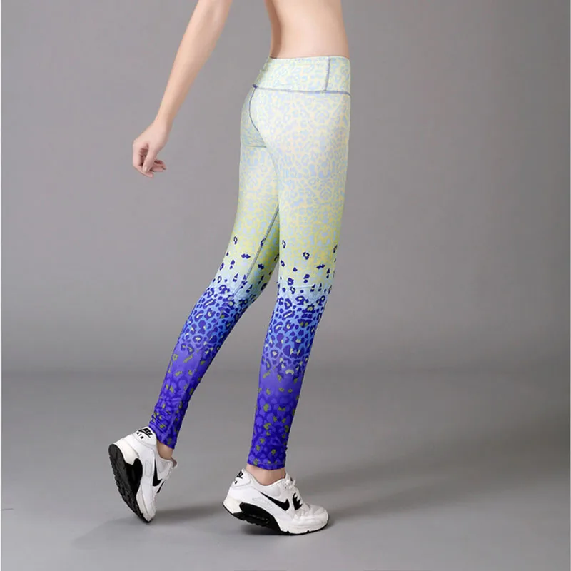 women's printed yoga pants fitness compression leggings Running