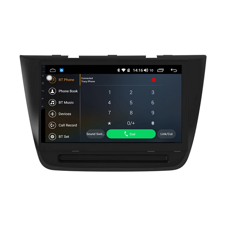 Clearance Android 9.0 8-core 4+64G IPS Screen multimidia car 1 din android car radio for MG ZS 2017-2018 3