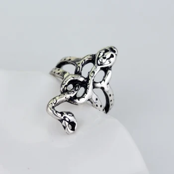 

dongsheng wholesale HP Horcrux Voldemort Death Eater Snake Rings Men Around Snake Finger Ring Personality Ornments Ring -25