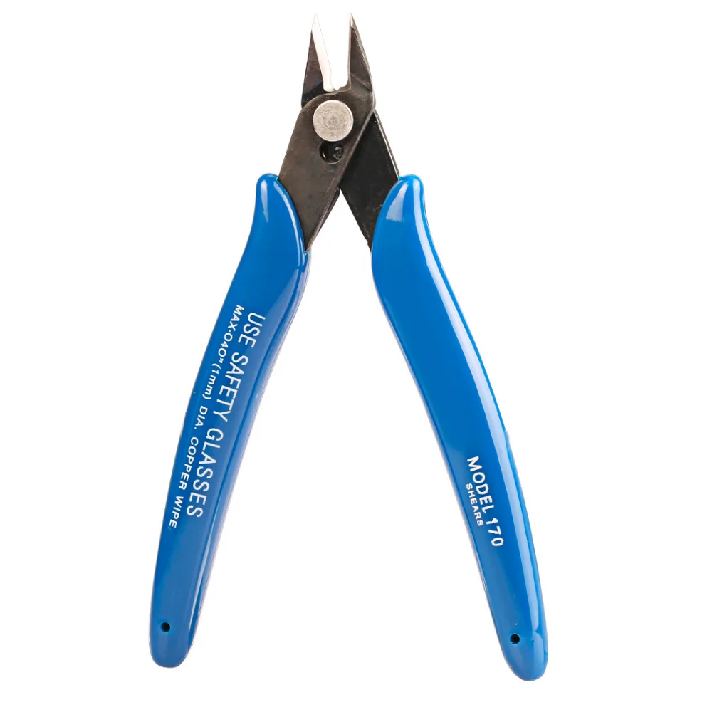 

Electrical Wire Cable Cutters Cutting Side Snips Flush Pliers Nipper Anti-slip Rubber Mini Diagonal Pliers Hand Tools