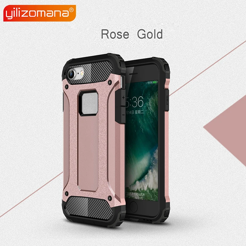 

YILIZOMANA Hot Phone Case Hard TPU Shockproof Armor Anti-fall Back Cover Full Shell for iPhone 5S SE 6 6S Plus 7 8 X XS Max XR