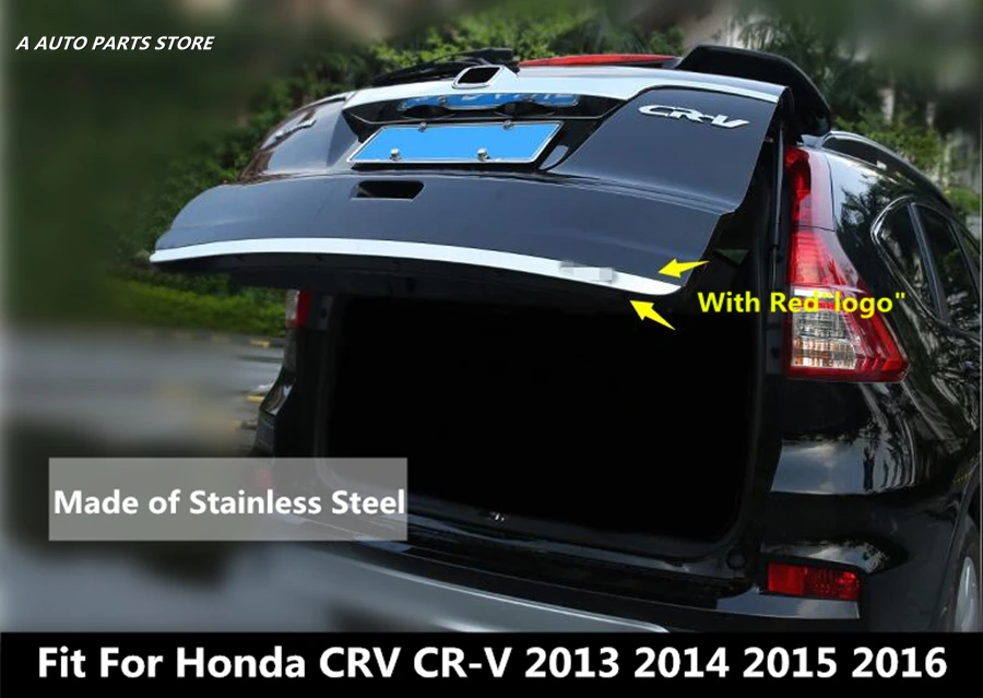 Задняя Крышка багажника из нержавеющей стали для Honda CRV CR V 2012 2013 2014 2015