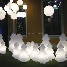 5 шт. / lot 23* 14* 45 см из светодиодов вал бордовый, Водонепроницаемый светящийся освещение горный сосна лампа для и выставка украшение