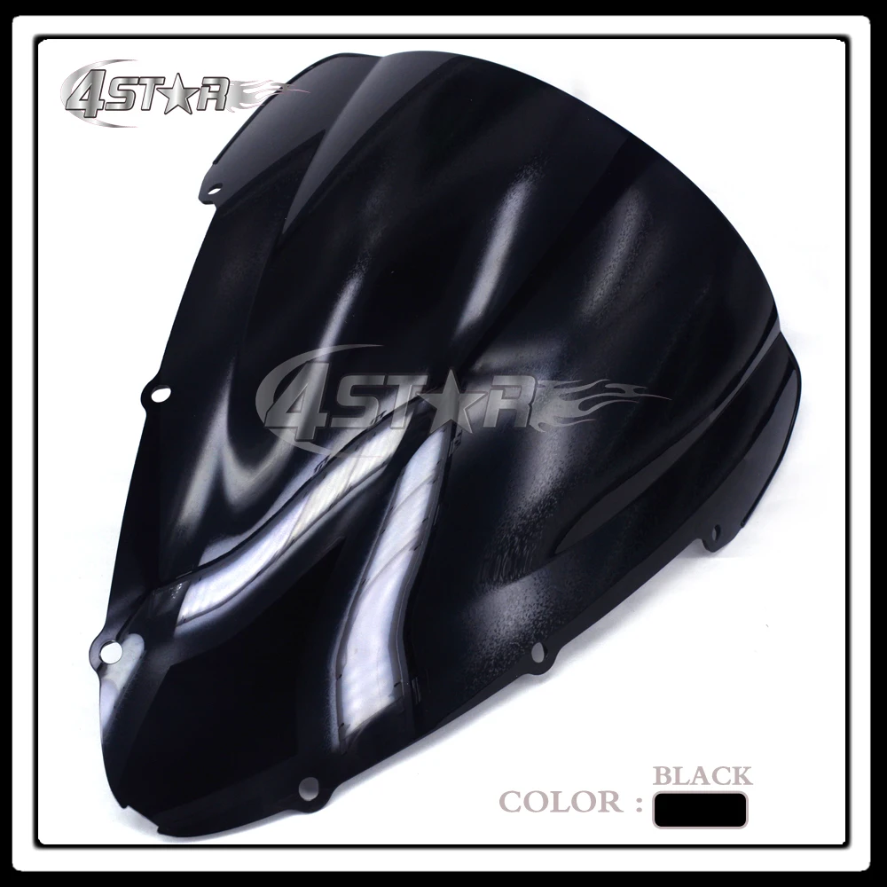 Лобовое стекло черного цвета для мотоцикла и мотокросса Honda CBR600 F4i CBR 600 F4I 2001 2002 2003
