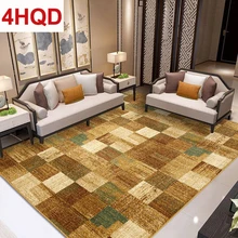 Американский минималистичный журнальный столик для гостиной ковер современный простой европейский спальный плед тканый ковер может быть настроен