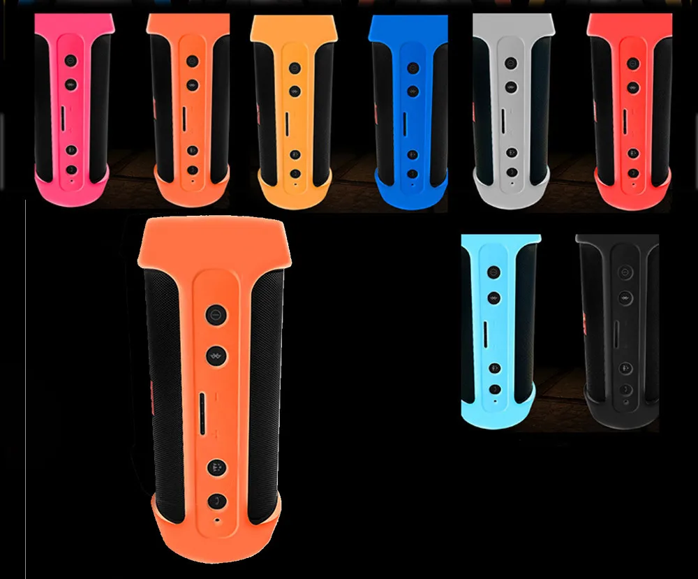 Портативный мягкий силиконовый чехол для динамик JBL Charge2 +/Charge2 подходит