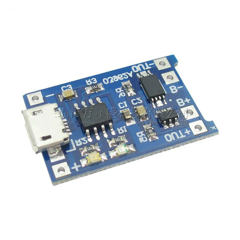 3.7V Lithium Battery Charger Protection Integrated Board 5V 1A 18650 Li-ion Two-in-one Module Micro USB | Электроника