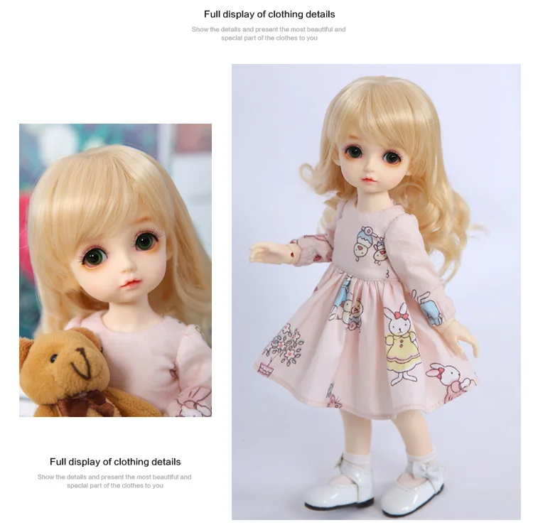 BJD одежда N9 Pio Body 1/6 BJD SD милое платье красивая кукла наряд OUENEIFS аксессуары