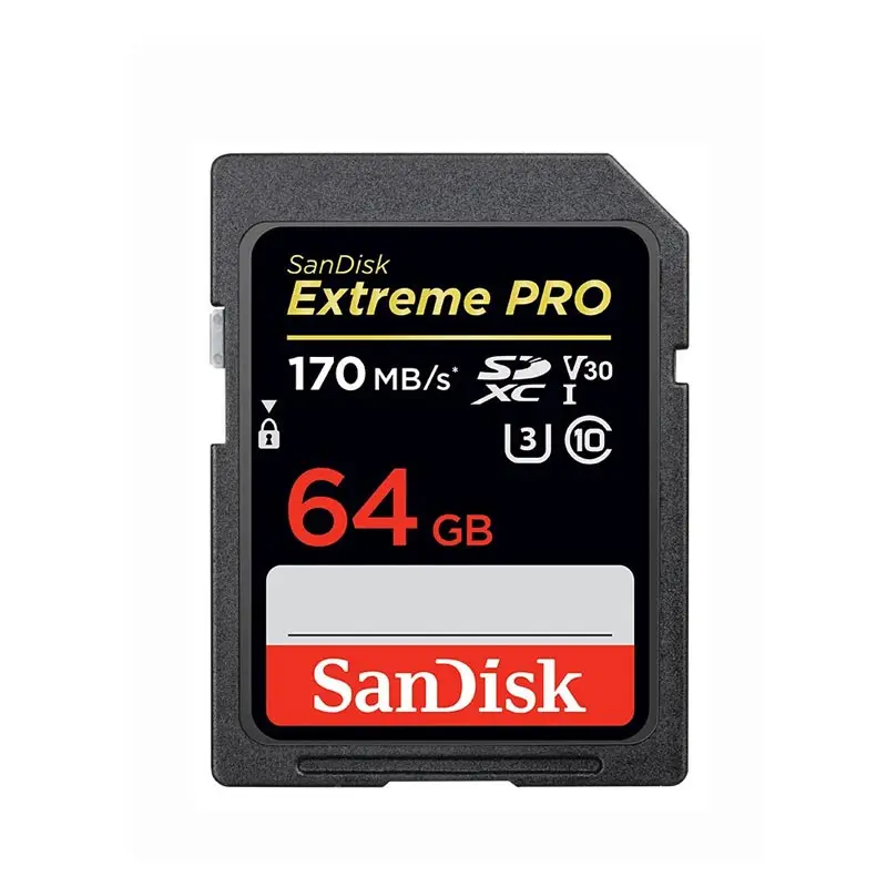 Sandisk Extreme Pro 64 Гб SD карта SDHC UHS I V30 класс 10 U3 3D 4K UHD 95 МБ/с./с транс флэш SDXC SDXXG для DSLR