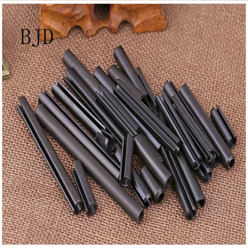 100 шт. M1.5/M2/M2.5/M3/M4/M5 5 мм 50 GB879 пружинный штифт эластичный цилиндрический полый