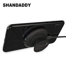 Портативный 10 Вт Qi Стандартный мобильный телефон планшет круглая присоска Беспроводное зарядное устройство Регулируемый кронштейн Подставка для телефона Новинка