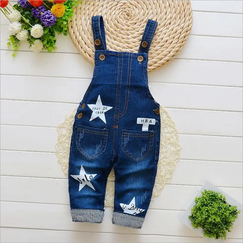 

Children Baby Boy Jeans Pants Fashion Classical Cowboy Trousers High Qulity 2019 New Style Kids Clothing