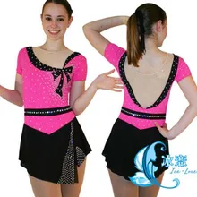 Пользовательские фигурное катание платье для конкурса новые модные брендовые лед фигурное катание платье для детей DR3556