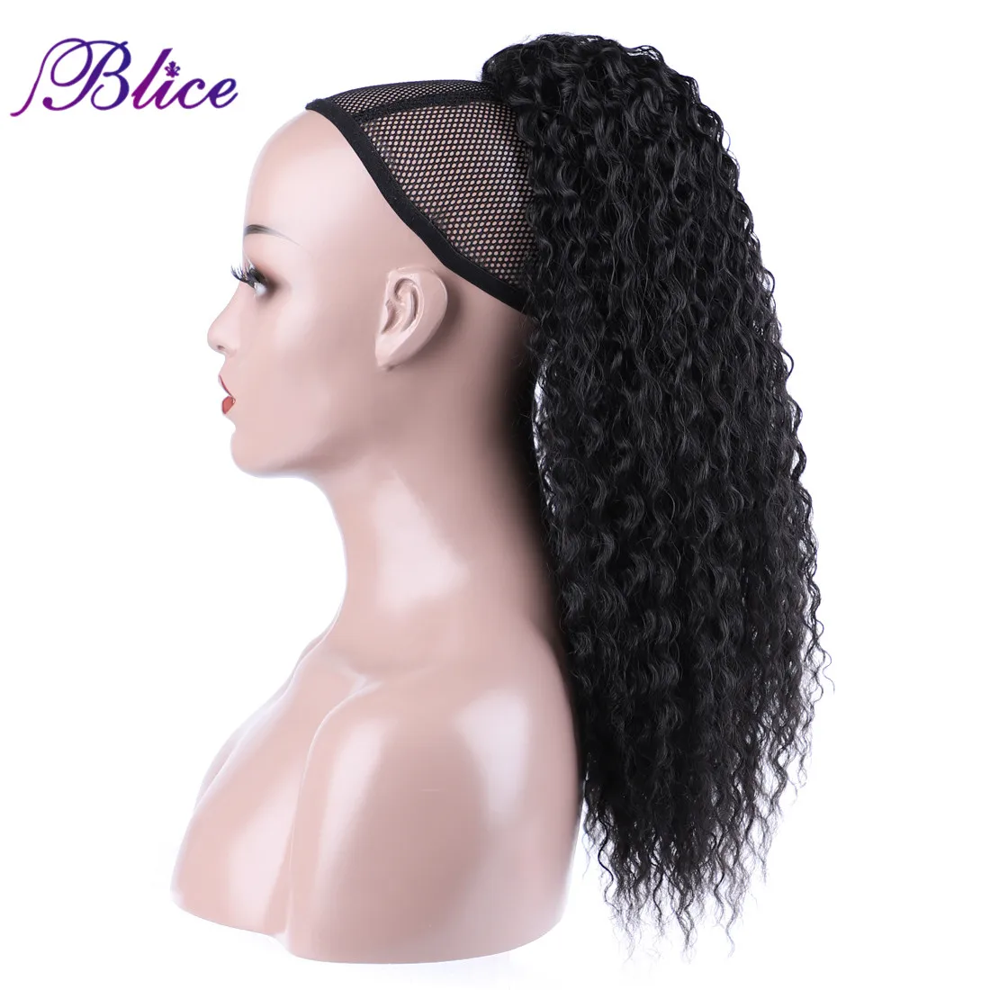 Blice Synthetic Afro Kinky Curly Hair Ponytail 18\