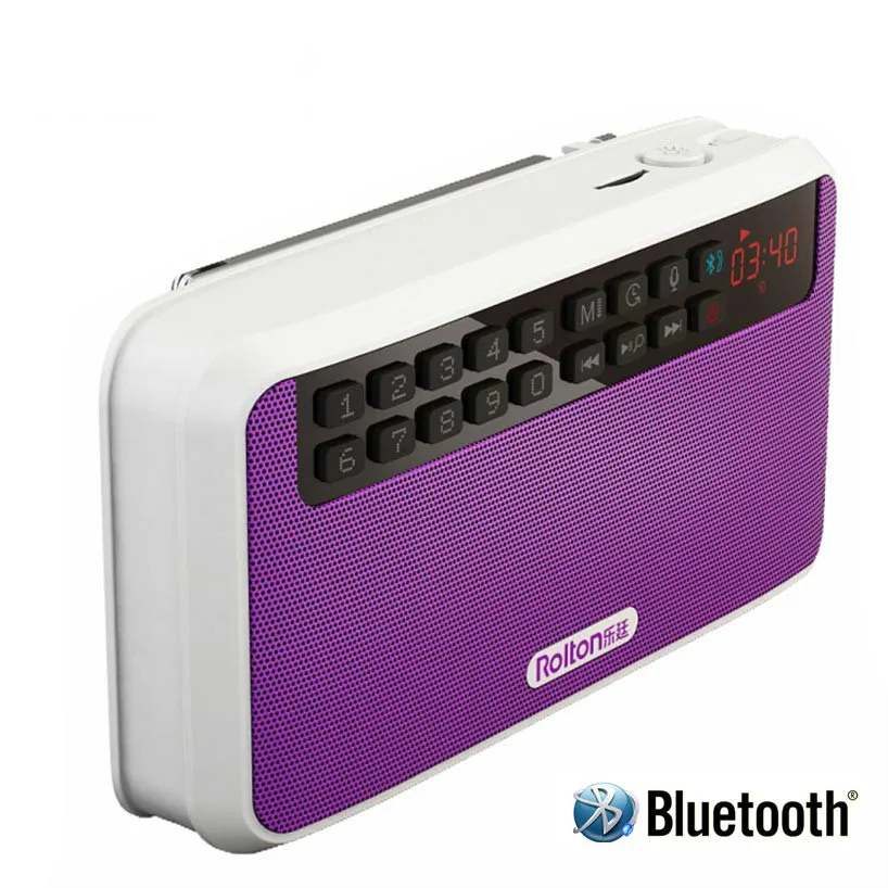 Rolton E500 HiFi стерео динамик портативный Bluetooth серийный бас Колонка MP3 музыкальный плеер для компьютера с TF картой радио