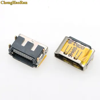 

ChengHaoRan 1pcs For samsung hp dell acer lenovo etc HDMI female Jack 19pin HDMI JACK Connector sockect