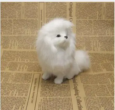  WYZHY simulation poodle birthday gift christmas gift interior decoration teaching home model decora - 32971895842