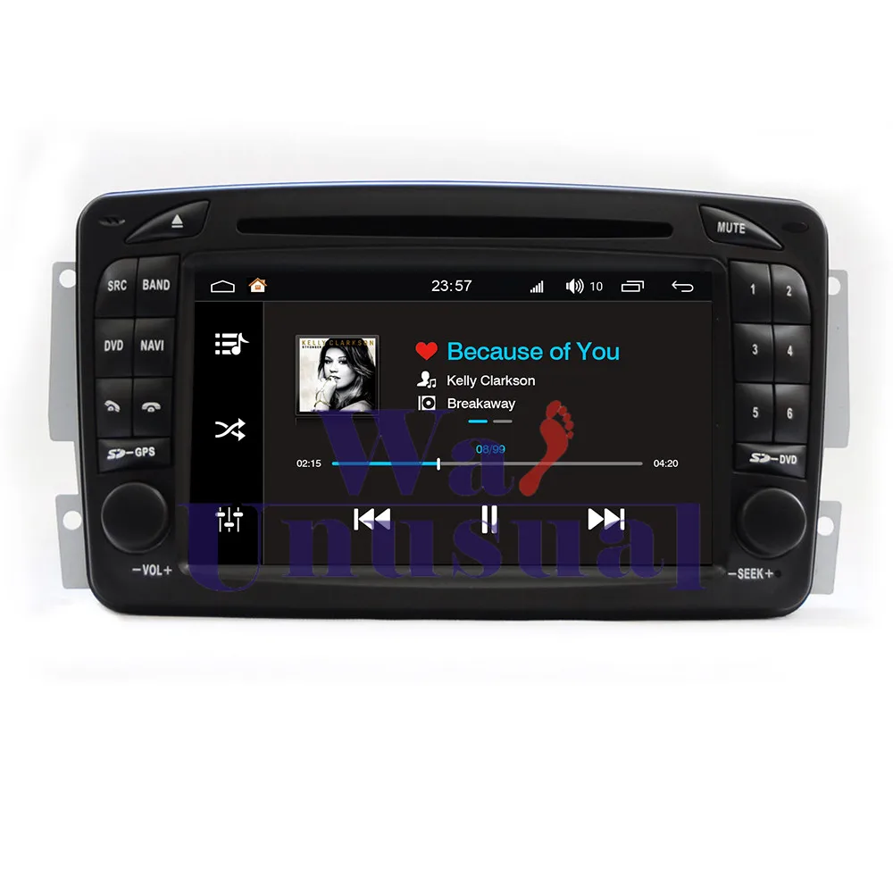 Flash Deal WANUSUAL 7" WINCA S190 Android 7.1 Quad Core 2G+16G Car DVD Player for Benz C Class W203 CLK W209 Radio Player GPS BT WIFI Maps 13