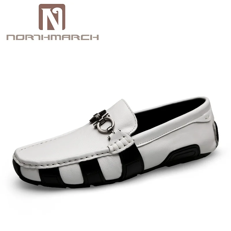 

NORTHMARCH Loafers Men Genuine Leather Fashion Driving Shoes Mens Mocasines For Man Slip-On Shoes Men Chaussure Homme Luxe