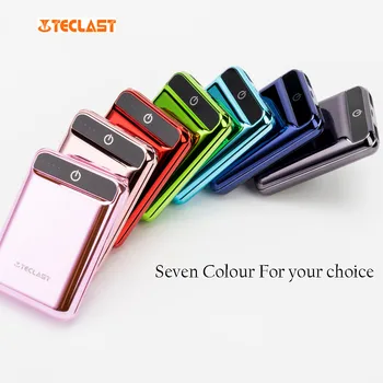 

Teclast A10 Mini 10000mAh Power Bank Dual USB Output External Battery Charger For Cell Phone for Iphone 8 X Fast Charging