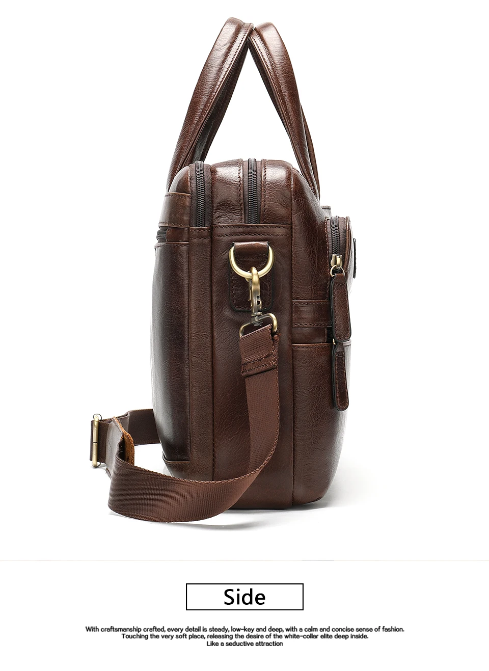 WESTAL для мужчин's портфели мужской сумка мужчин's пояса из натуральной кожи сумка для ноутбука docu T бизнес сумки большой офисная сумка 8321
