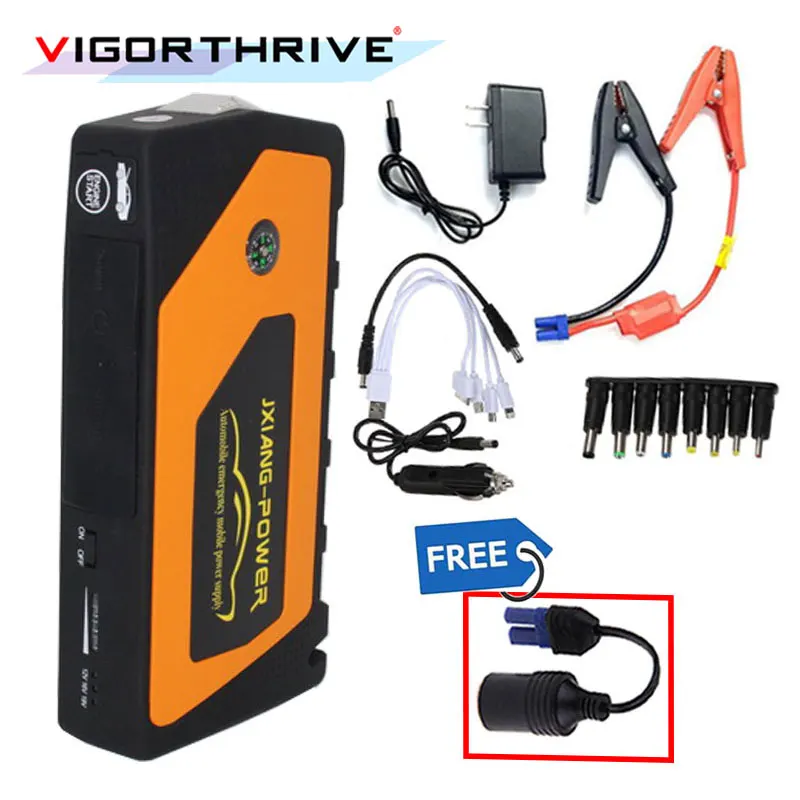 Emergency Starting Device For Car Output Car Charger Power Bank Multi Function Car Jump Starter
