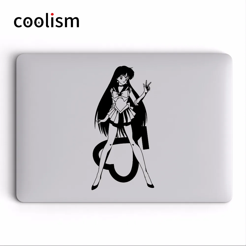 Симпатичный Солдат Сейлор Мун стикер для ноутбука Apple Macbook Pro Air Retina 11 12 13 15 дюймов HP