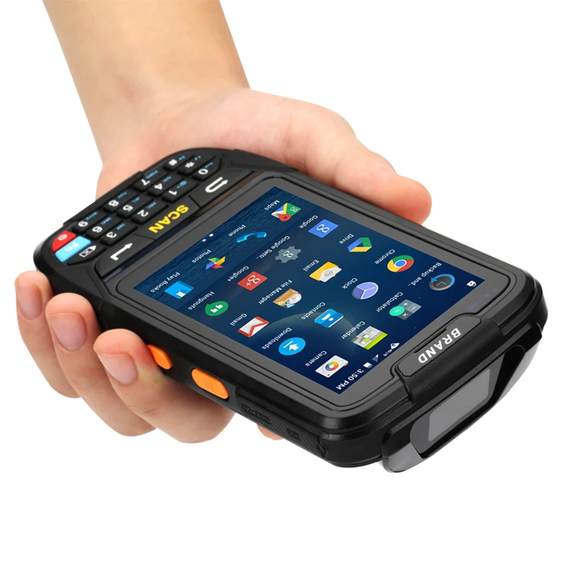  PDA 2D Handheld Terminal Support Wifi Bluetooth 4g GPS Camera Mini Barcode Scanner For Android Tabl