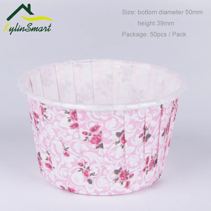 

50pcs Home Kitchen Bakeware Cake Tools Mini Paper Cupcake Case Wedding Wrapper Muffin Liners Baking Cups cupcake liners paper