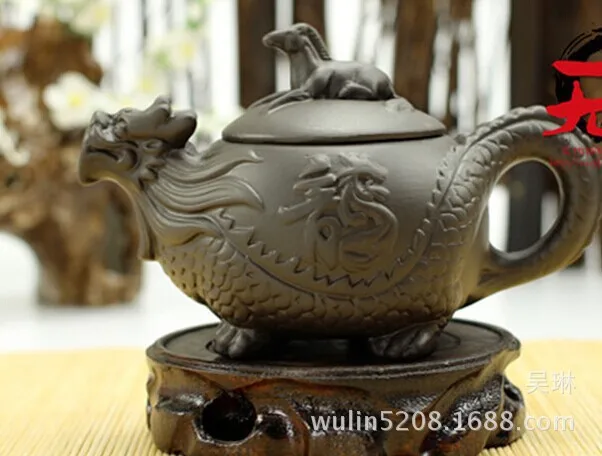 Китай фиолетовая глина yixing чайник ручной работы посуда для напитков руды чай чашка черный 150cc большой надежный чайник кунг-фу чайник - Цвет: Светло-серый