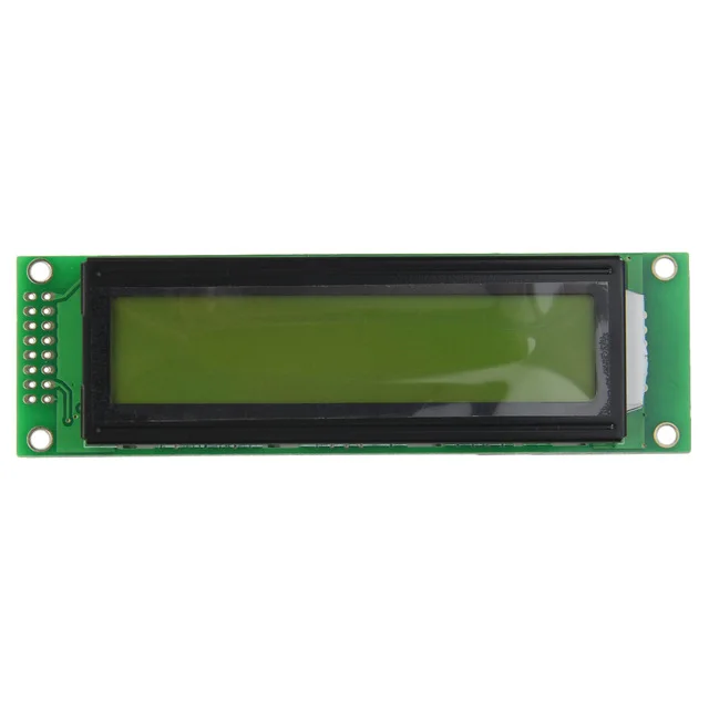 ZRYYD LCD1602 Azul Amarillo Green Grey Lightlight IIC Color : LCD2002 Yellow I2C RGB Keypad Shield LCD2002 LCD2004 para Arduino Raspberry Pi