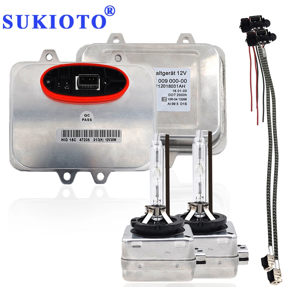 SUKIOTO Оригинальный OEM D1S D1R балласт 5DV 009 610 00 5DV009610 5DV00961000 ксеноновый Балласт