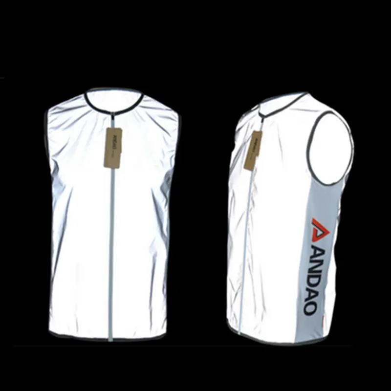 2019 Outdoor Sports Reflective Clothing Men Woman Sportswear Waistcoat Vest Safety Bicycle Cycling Jersey Vests Gilet | Спорт и
