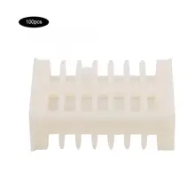 100 шт Multifuncition оборудование для пчеловодства пчелы король дом улей белая пластиковая пчелиная клетка