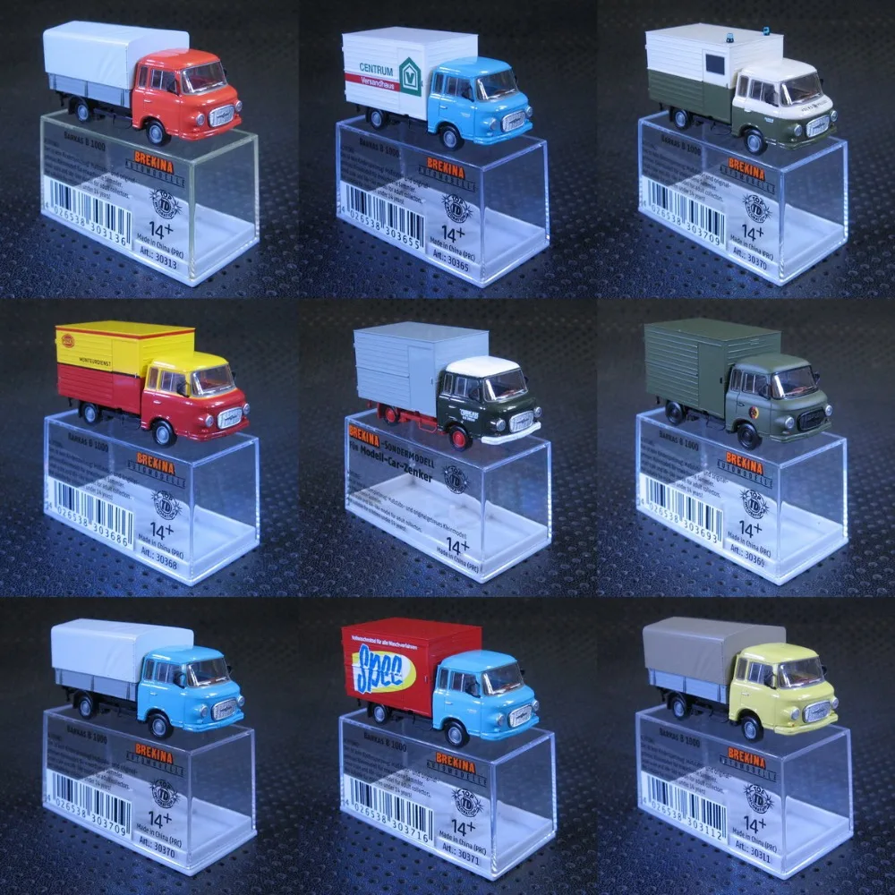 

Bre kina 1:87 Barkas B 1000 Truck Pocket model boutique alloy car toys for children kids toys Original Box freeshipping