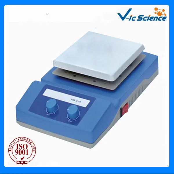 TWCL-B 140x140mm Temperature adjustable magnetic stirring laboratory hot plate