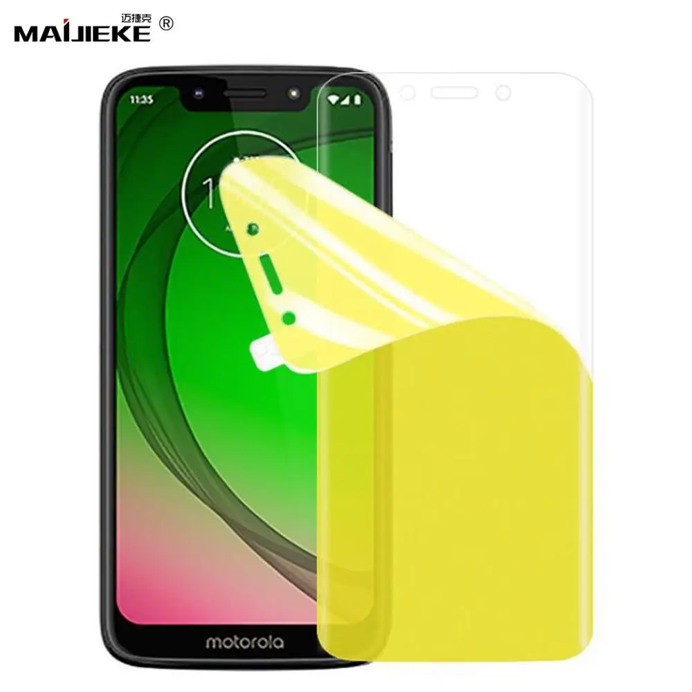 

3D Soft Full Cover Hydrogel Film For Motorola G7 Play Z Play TPU Front screen protector for Moto G7 Plus G7 Power nano Film