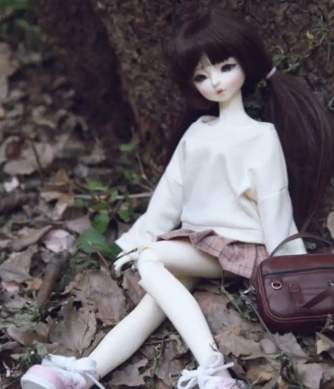 Новые Красивые Топы + плиссированная юбка для 1/4 1/6 BJD MSD YOSD кукла бюст