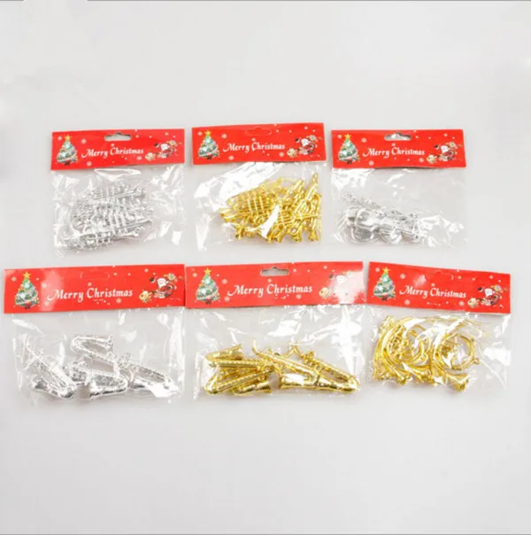 Christmas Decorations Musical Instruments Trumpet Scene Layout Props Pipe Small Tree Ornaments Christmas Decorations Musical Instruments Trumpet Scene Layout Props Pipe Small Tree Ornaments