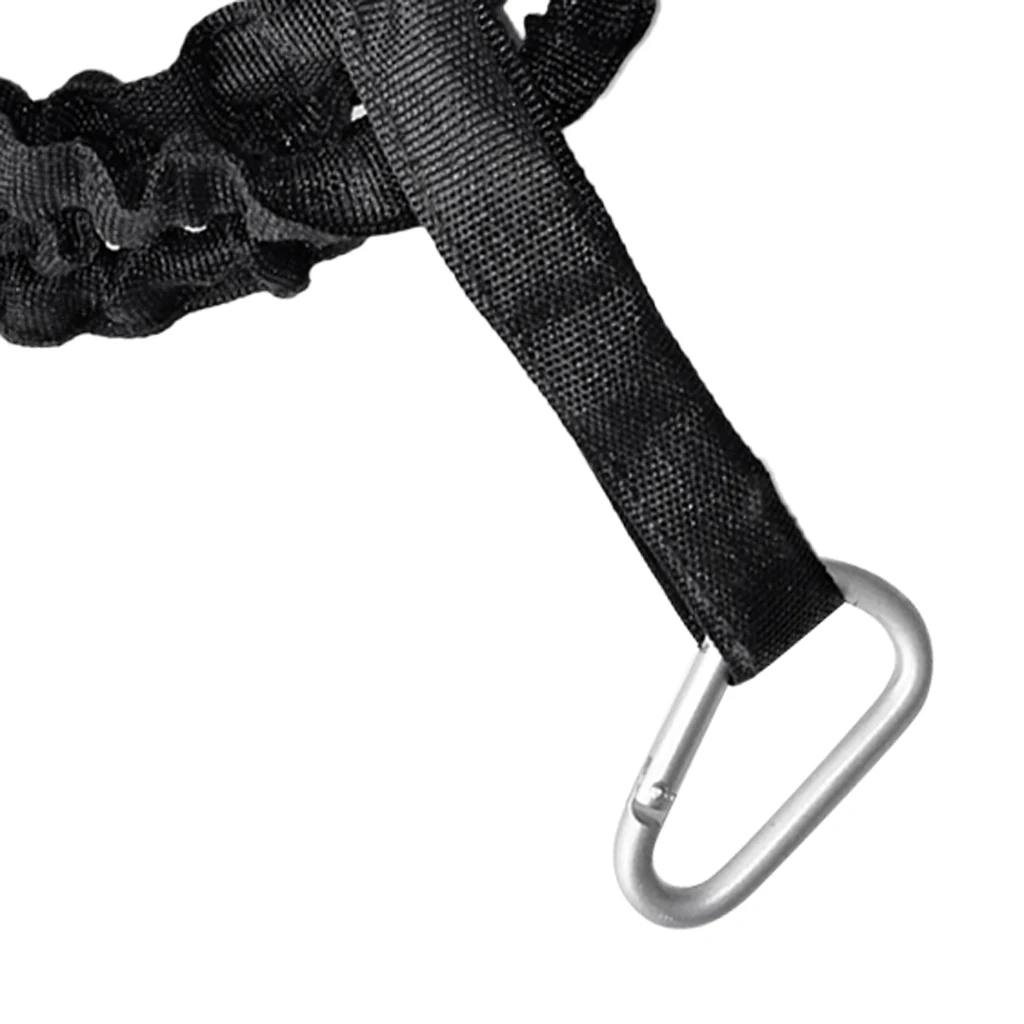 2 Pieces Kayak Canoe Boat Fishing Rod Leash/ Accessory Leash (156cm, Black) Water Sports Rowing Boats Canoe Oars Yacht